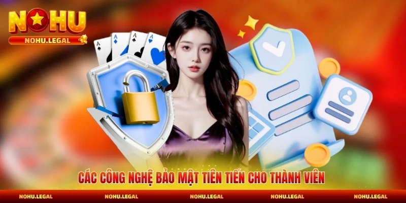 Các công nghệ bảo mật tiên tiến cho thành viên